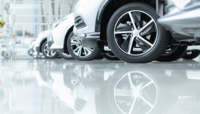 Commercial epoxy flooring installation by Delta Carpets in Melbourne, Australia