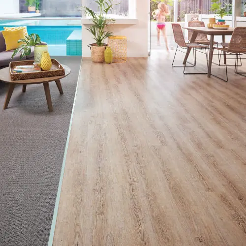 Durable and affordable vinyl flooring solutions by Delta Carpets